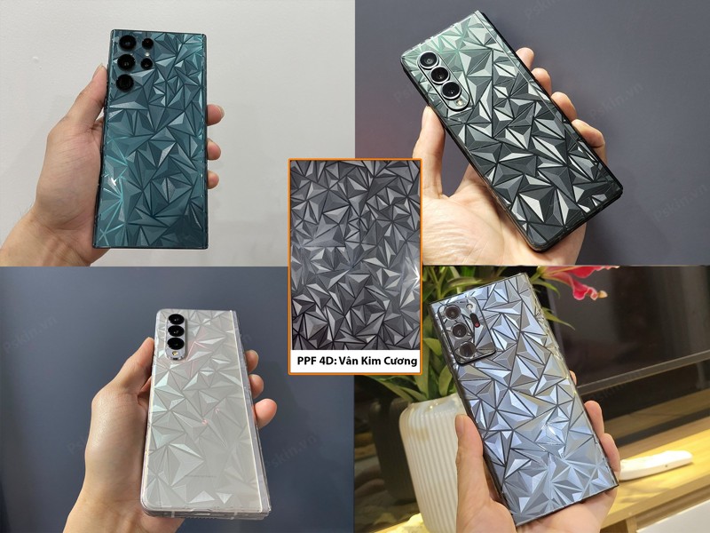 Dán PPF vân 4D cho Oppo F17 | Pro full viền đẹp xịn chống xước TỐT NHẤT Pskin giá rẻ