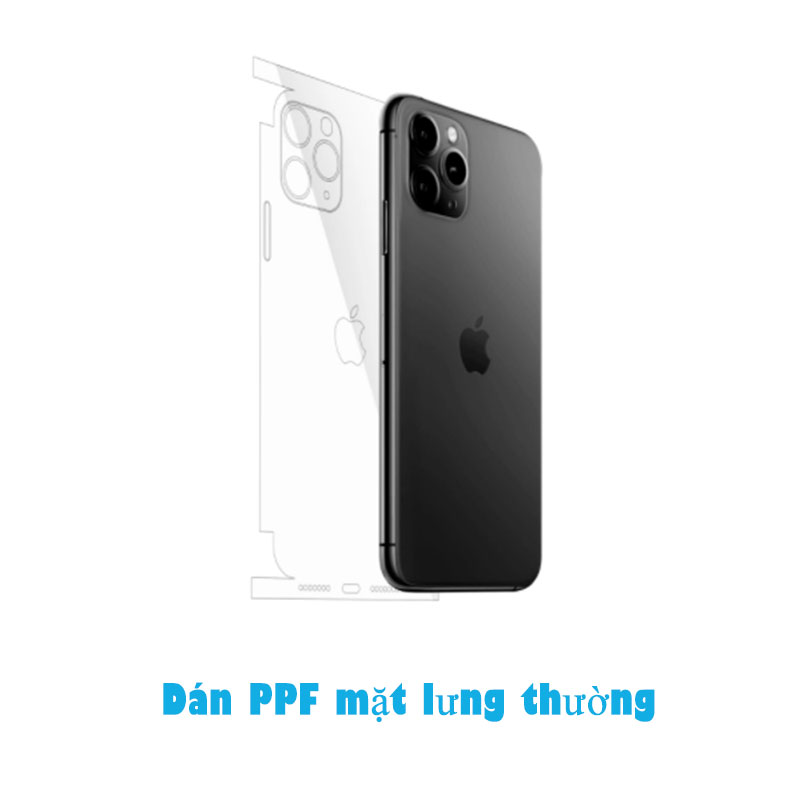 Dán PPF mặt lưng Iphone 11 Pro Pskin chống xước mỏng xịn giá rẻ
