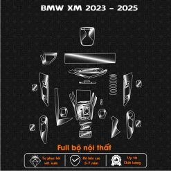 Dán PPF chống xước nội thất BMW XM 2023 - 2025