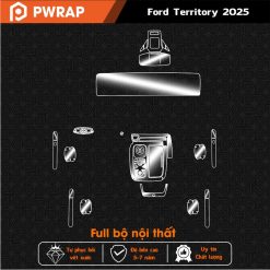 Dán PPF chống xước bảo vệ nội thất Ford Territory 2025