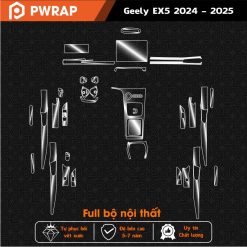 Dán PPF chống xước nội thất Geely EX5 2024 - 2025