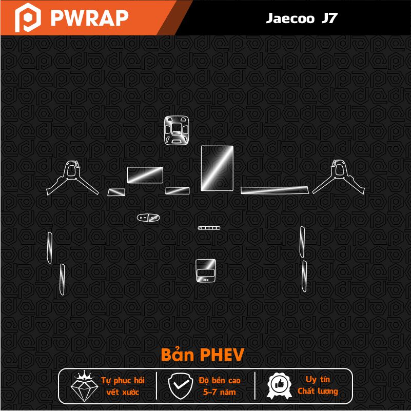 Dán PPF chống xước nội thất Jaecoo J7 - Ảnh 2