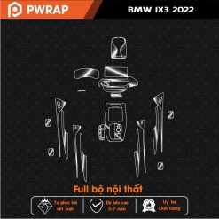 Dán PPF chống xước nội thất BMW ix3 2022