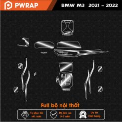 Dán PPF chống xước nội thất BMW M3 2021 - 2022