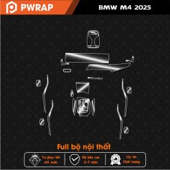 Dán PPF chống xước nội thất BMW M4 2025