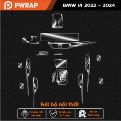 Dán PPF chống xước nội thất BMW i4 2022 - 2024