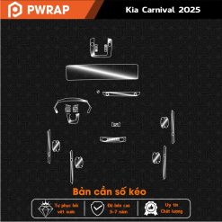 Alternative view of Dán PPF chống xước nội thất Kia Carnival 2024 - 2025