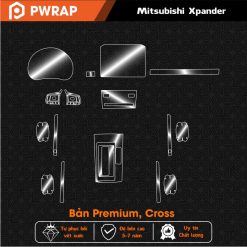 Dán PPF chống xước nội thất Mitsubishi Xpander 2026
