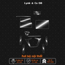 Dán PPF chống xước nội thất Lynk & Co 08